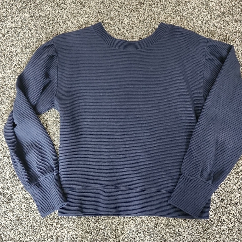 Albion Fit Womens Serena Top Midnight Blue
